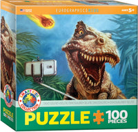 EuroGraphics Dino Selfie Puzzle (100 Pieces)