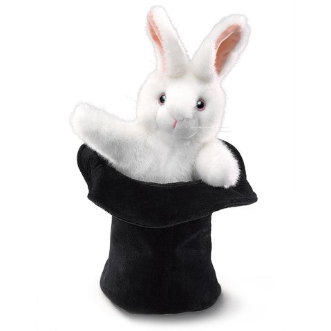 Rabbit in a Hat Hand Puppet