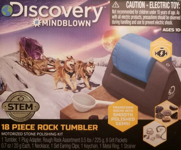 Discovery Mindblown 18-Piece Rock Tumbler