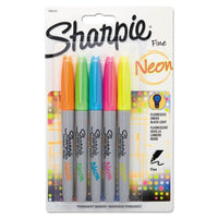 Sharpie Neon 5 Color Set