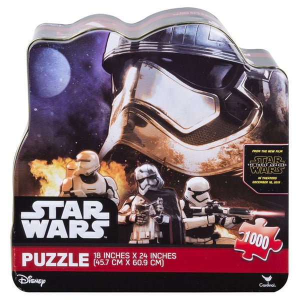 Star Wars Episode 7 Collectors Puzzle In Tin 1000 Piece Puzzle