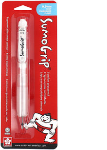 SumoGrip 0.9-mm Pencil with Eraser, Clear