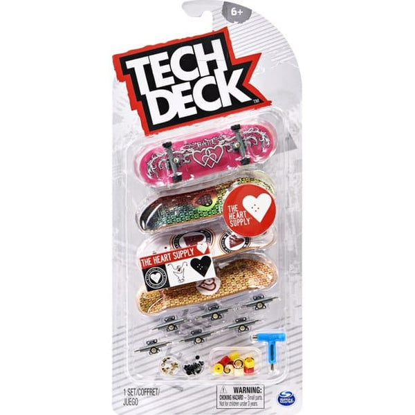 Tech Deck DLux Finger Board 4 pack - Assorted – Growing Tree Toys