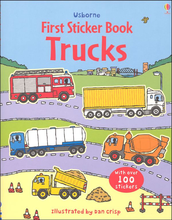 First Sticker Book Trucks