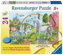 Prancing Unicorns 24-Piece Floor Puzzle