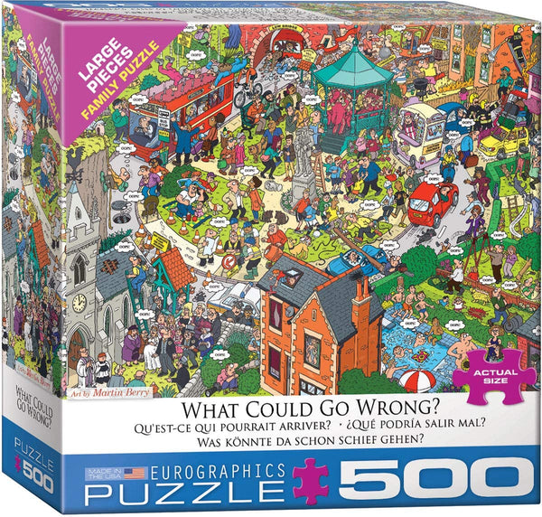 What Could Go Wrong? 500-Piece Puzzle