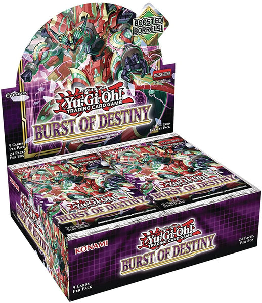 Yu-Gi-Oh Burst of Destiny Booster Display Box